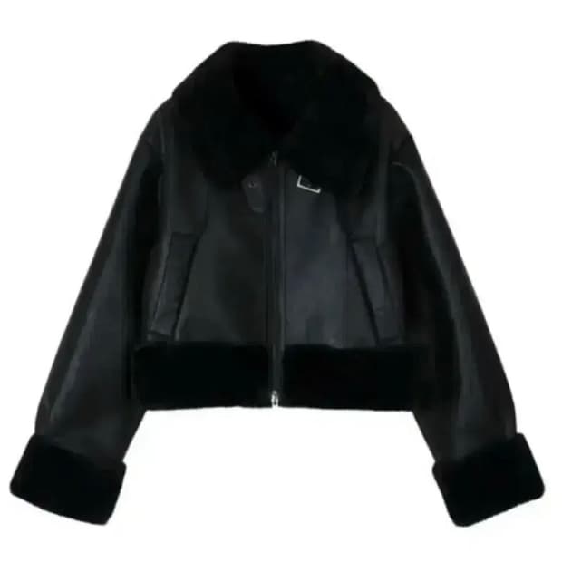 보헤미안서울 보헴서 무스탕 블랙