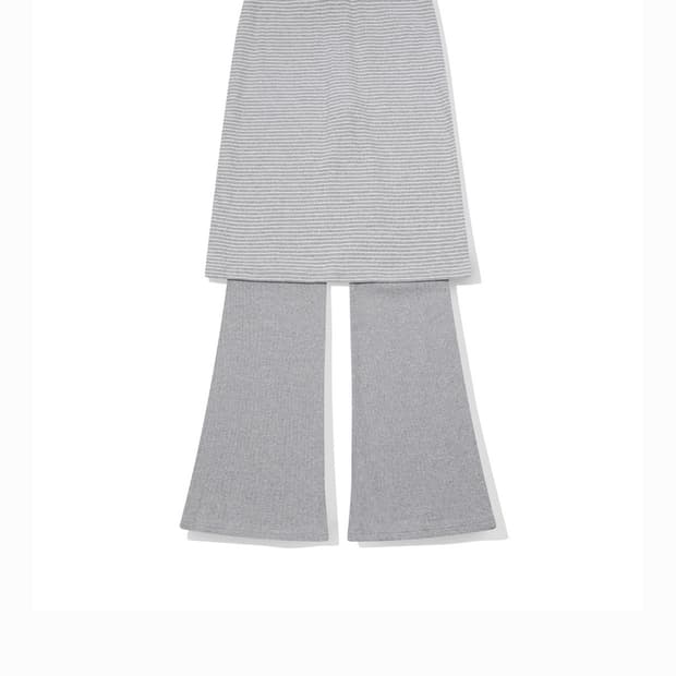 원더비지터 stripe skirt pants
