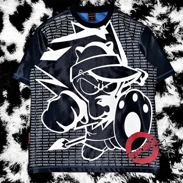 *90s* Sport replay coated t-shirt