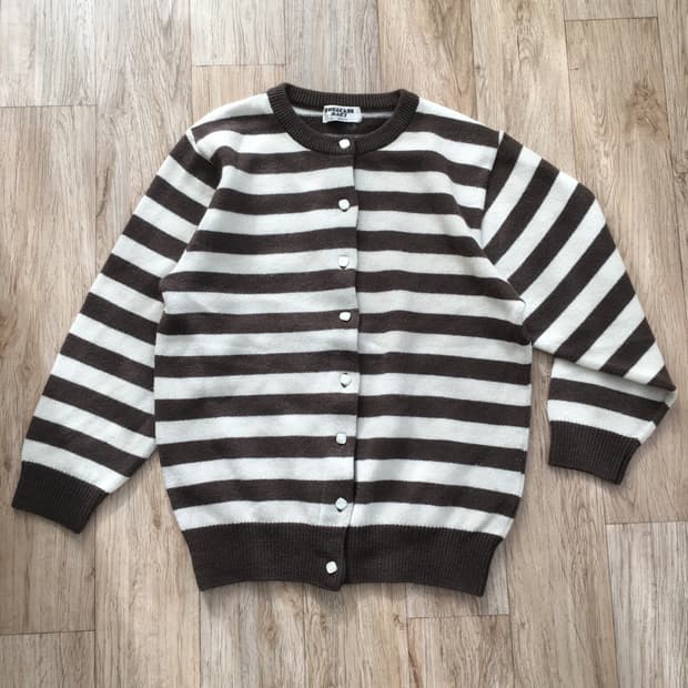 striped cardigan 스트라이프 가디건