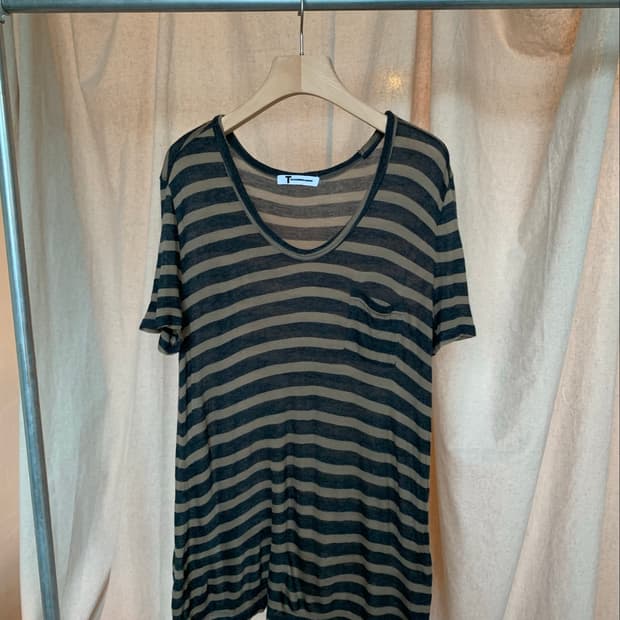 T by Alexander wang stripe T