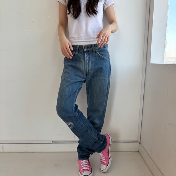 리바이스 505 오렌지탭