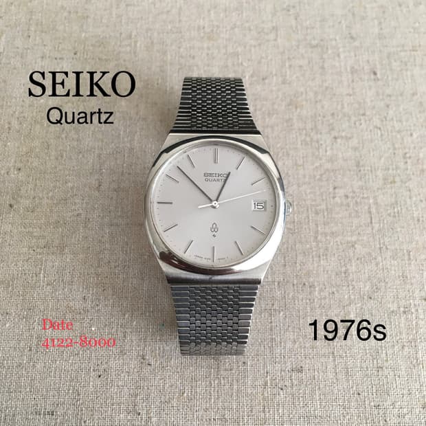 1976s Seiko Quartz Date