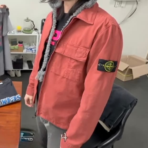 스톤아일랜드 오버셔츠 자켓