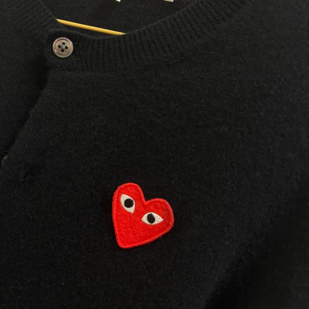 꼼데가르송 가디건 S