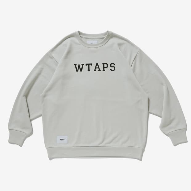 [M] 더블탭스 wtaps 스웻, 맨투맨 22시즌 라이트그레이