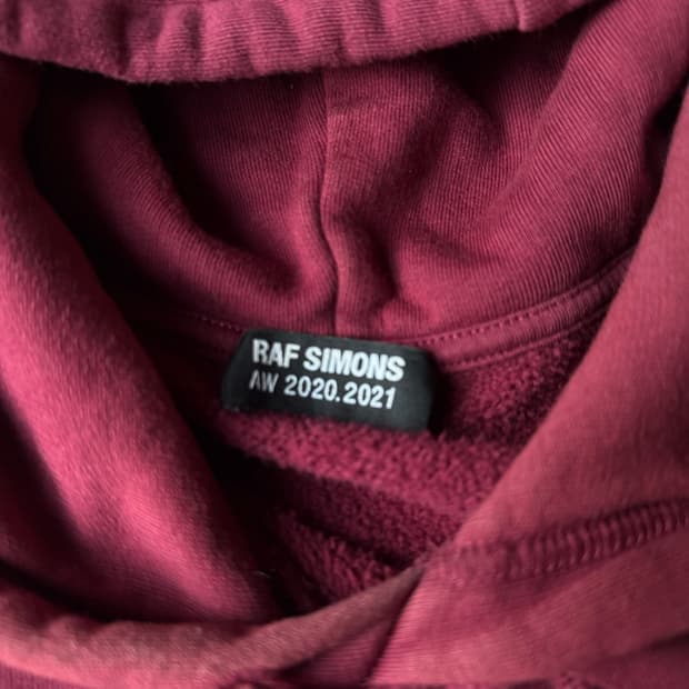 Raf simons hoodie