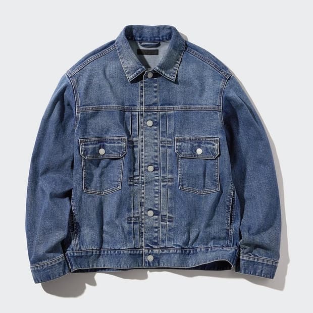23 유니클로 타입2 데님자켓 M 새상품