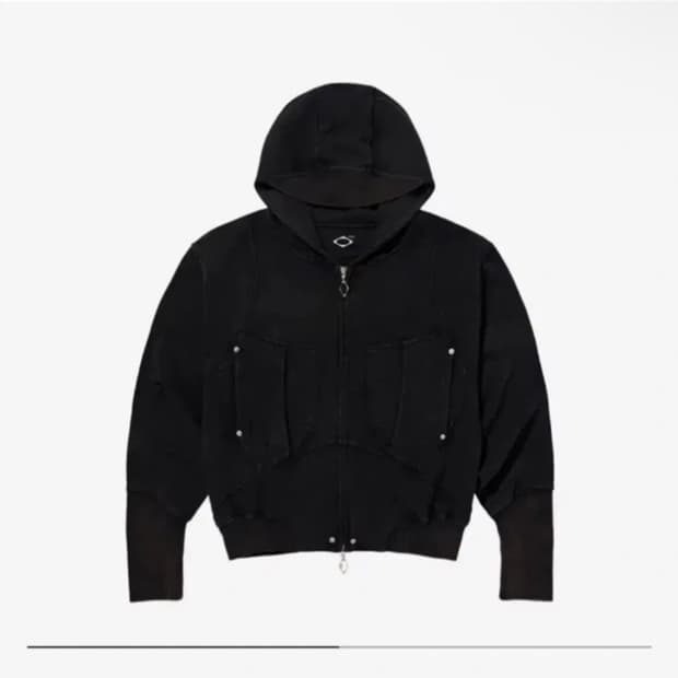 미스치프 빅포켓 워시드 후디드집업