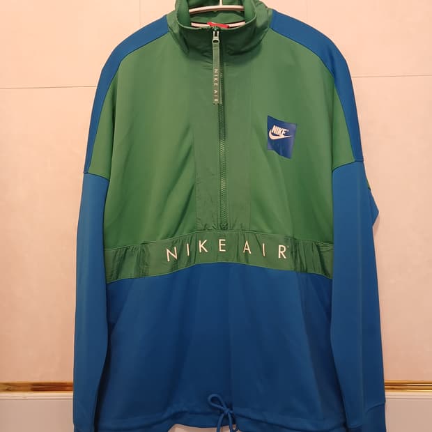 나이키 에어 정품 남성 아노락 반집업 티 L 사이즈