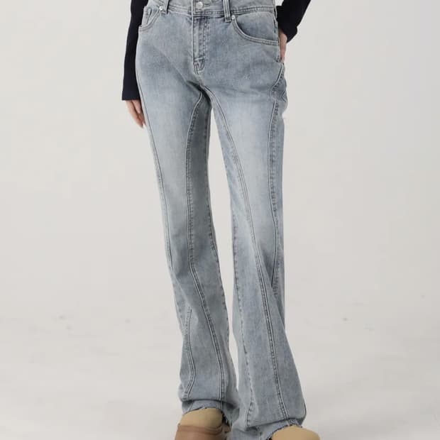 어반드레스 부츠컷 데님 