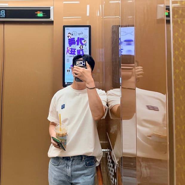 아더에러 시그니피컨트 TRS/BL 태그 티셔츠 01 오프 화이트 L