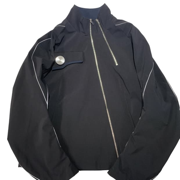 Cmmawear 카마웨어 슬리브 자켓 블랙 (M)