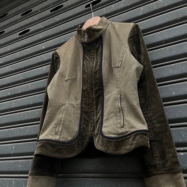 Vintage (made in japan) 하이넥 자켓