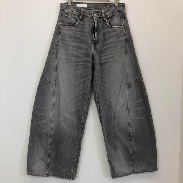 자라 벌룬 와이드 그레이데님진 30 인치