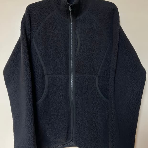 스노우피크 제팬 보아 플리스 자켓 블랙 L