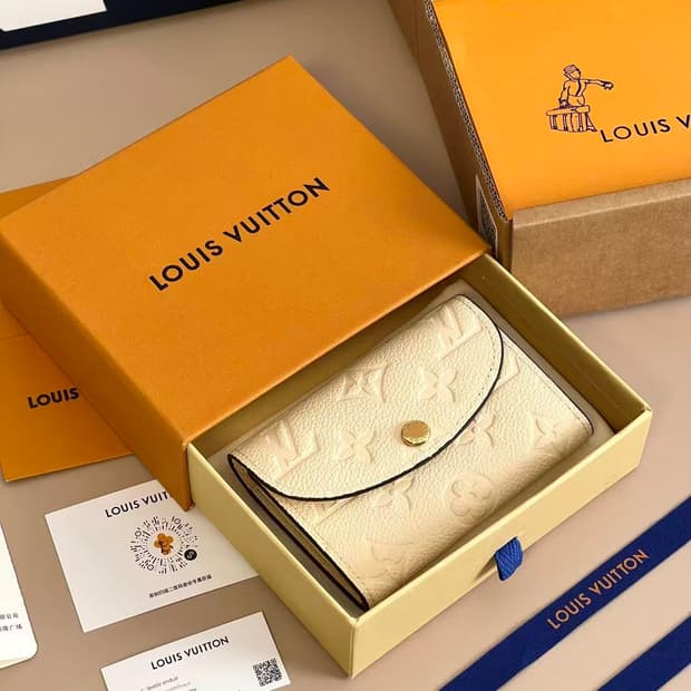 루이비통 로잘리 코인 퍼스 모노그램 블랙