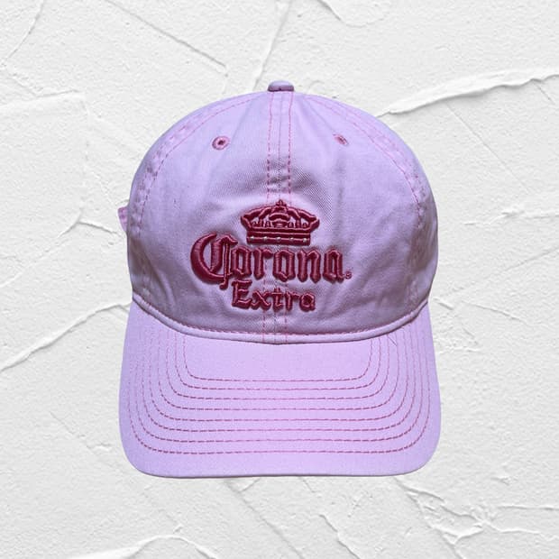 Corona Extra Pink Logo 6-Panel Cap