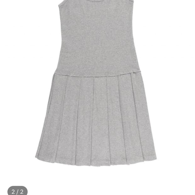 온스카 PLEATS MIDI ONE-PIECE (GREY)