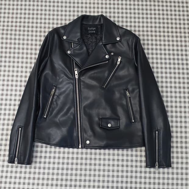 라퍼지스토어 누빔 가죽자켓 남자95