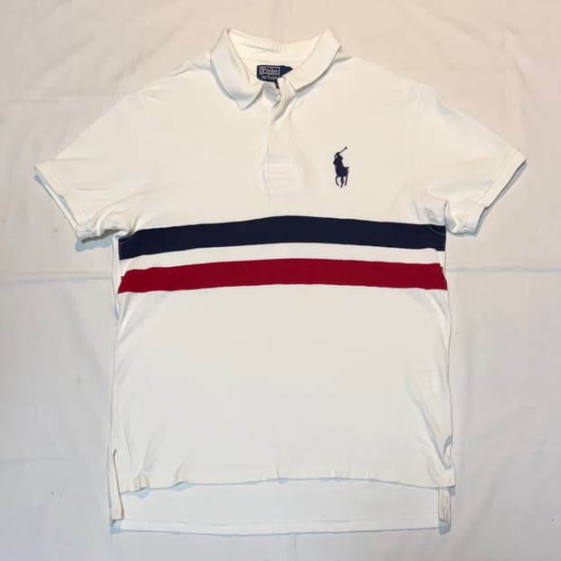 폴로 랄프로렌 빅포니 치프키프 카라티 화이트