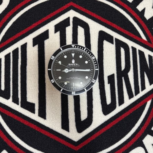 베이프 베이펙스 데스크 클락 블랙 실버