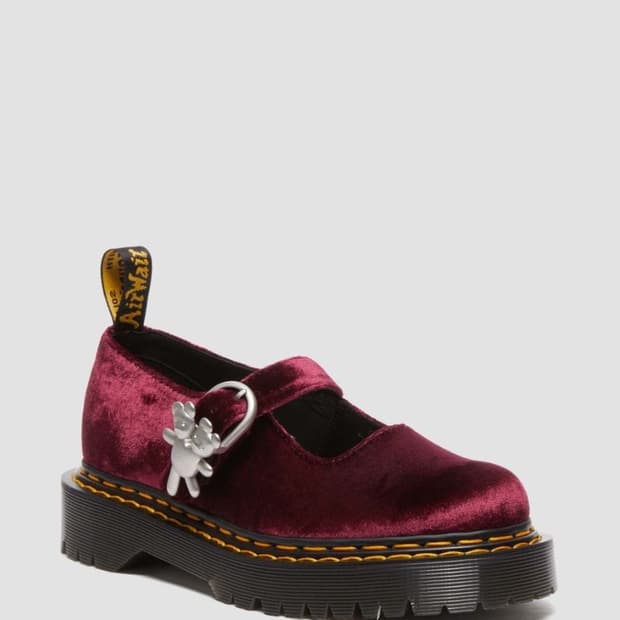 닥터마틴 x 헤븐 바이 마크 제이콥스 아디나 DS 벡스 슈즈 레드