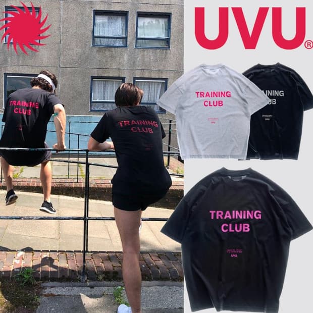 UVU 트레이닝클럽 반팔티셔츠