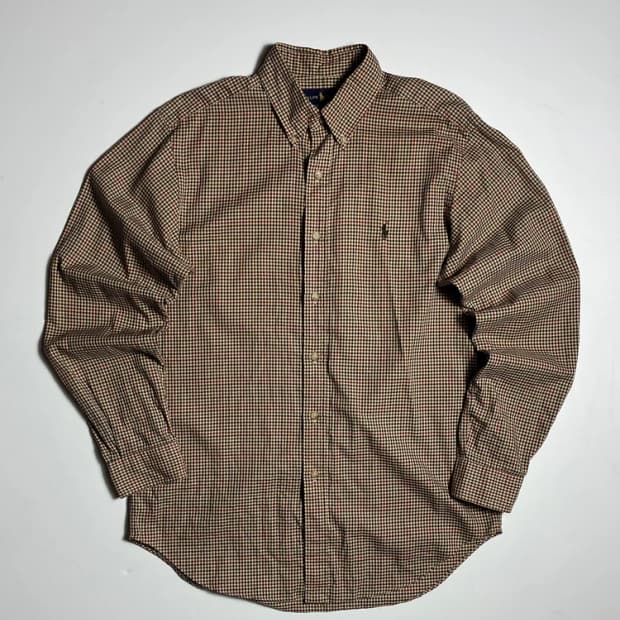 폴로 랄프로렌 클래식핏 컨트리 체크 셔츠 R1432