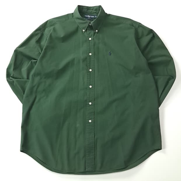 CK274 XL 폴로 90s 홍콩판 블레이크핏 포레스트 그린 셔츠 남방