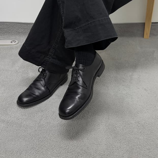 old Margaret Howell service derby shoes