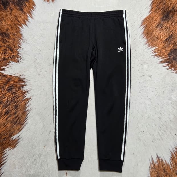 아디다스 파이어버드 블랙 조거팬츠