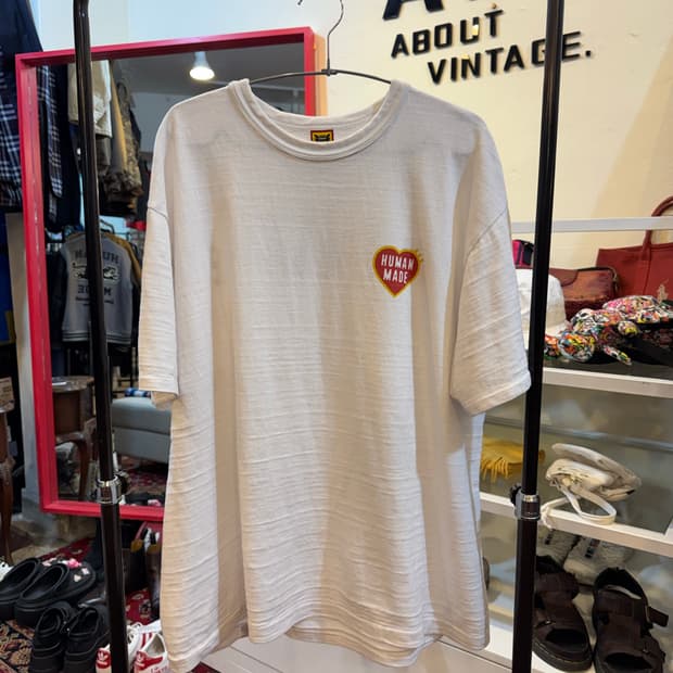 휴먼메이드 그래픽 티셔츠 화이트 3XL