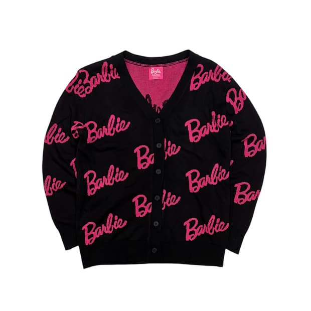 바비 x 츄 콜라보 빈티지 가디건 
