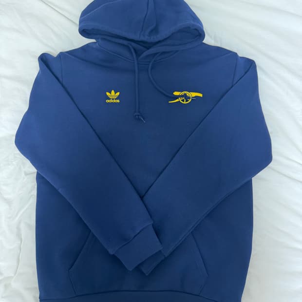 아디다스 오리지널스 아스날 기모 후드티 L