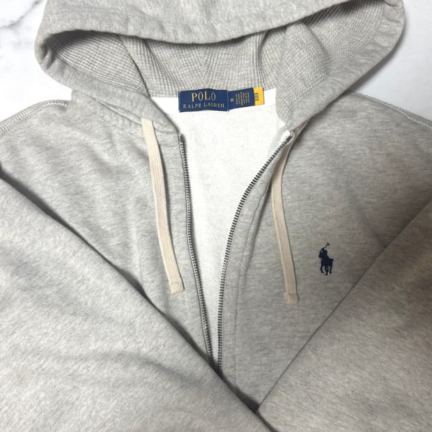 정품 폴로 후드집업 M