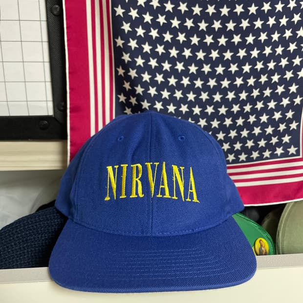 Nirvana 식스패널 캡 