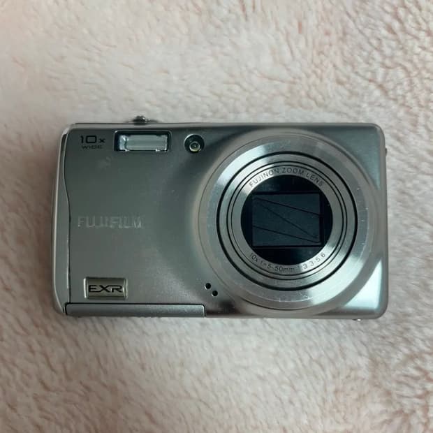 후지필름 파인픽스 F70 EXR 실버 디카 디지털 카메라 원희디카