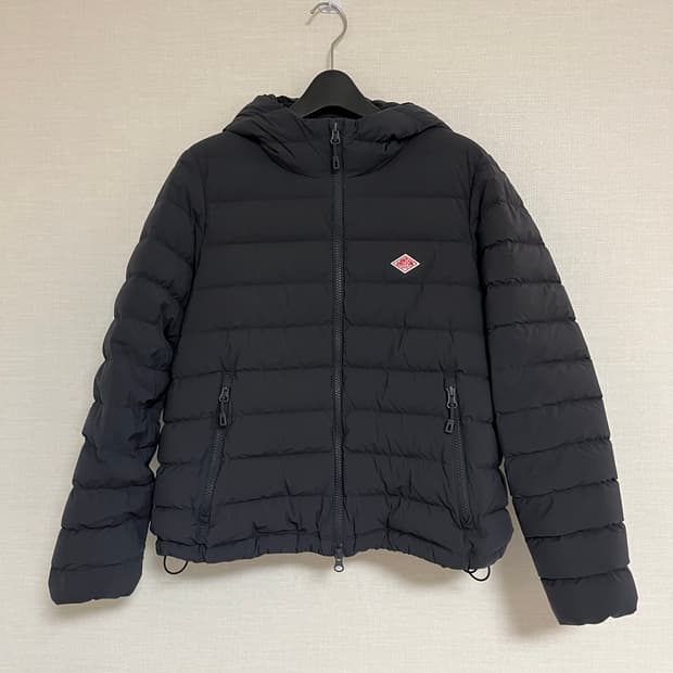 단톤 후드 경량패딩