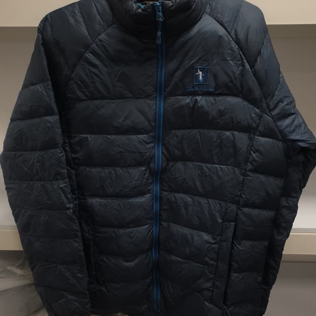 블랙야크 정품 오리털경량패딩 100사이즈