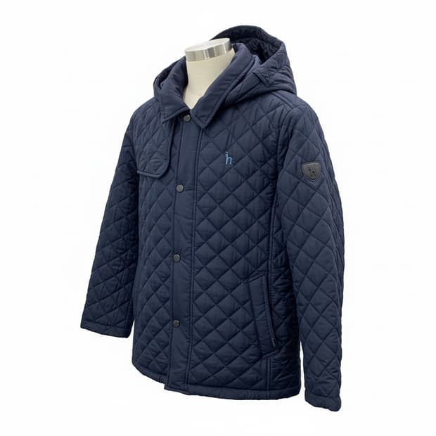 헤지스 키즈 퀼팅 후드 자켓 경량 패딩 1754