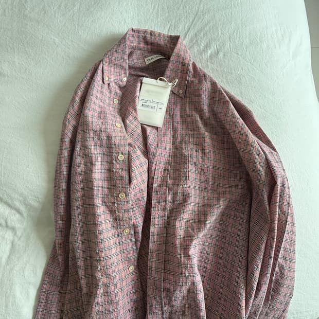 아워레가시 버로우드 셔츠 핑크 48