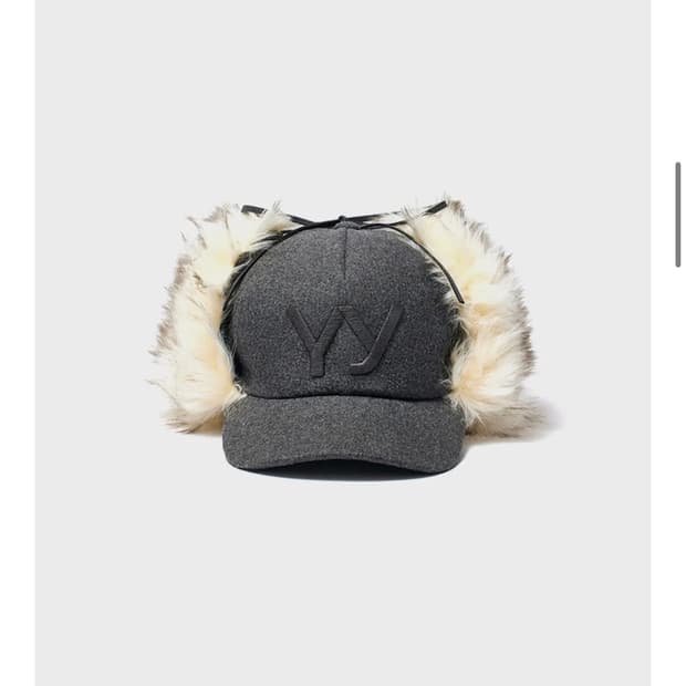 오픈와이와이 open yy 포우 퍼 코듀로이 이어플랩 캡 그레이