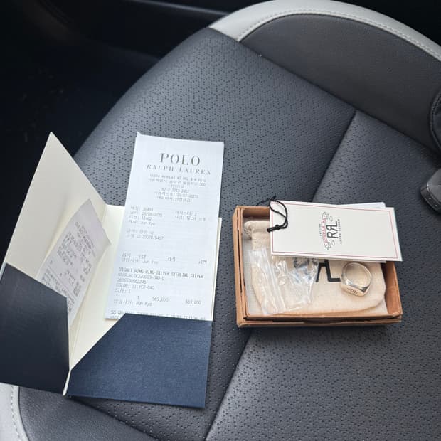 RRL 더블알엘 핸드메이드 스털링 실버 반지 L사이즈