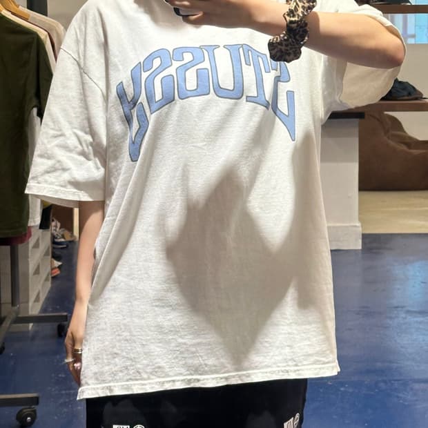 Stussy 스투시 아치로고 반팔티