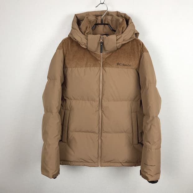 컬럼비아 옴니히트 코듀로이 덕다운 패딩 점퍼 남성M