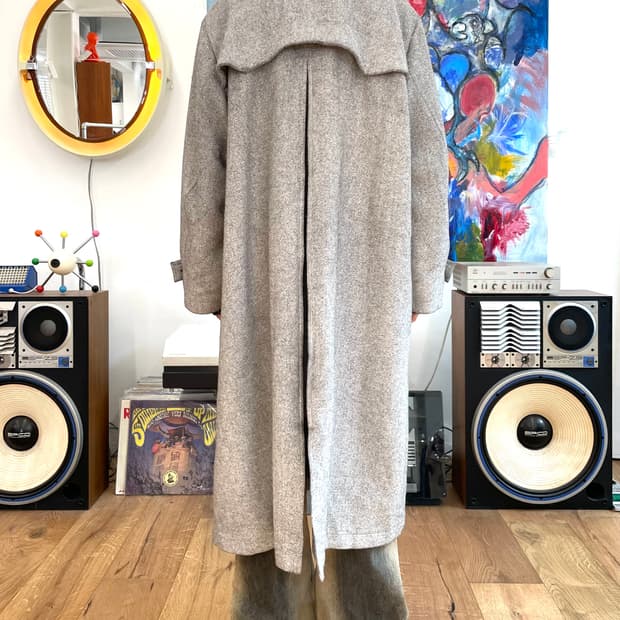 [48] SO 알렉산더반슬롭 오버사이즈 울 코트