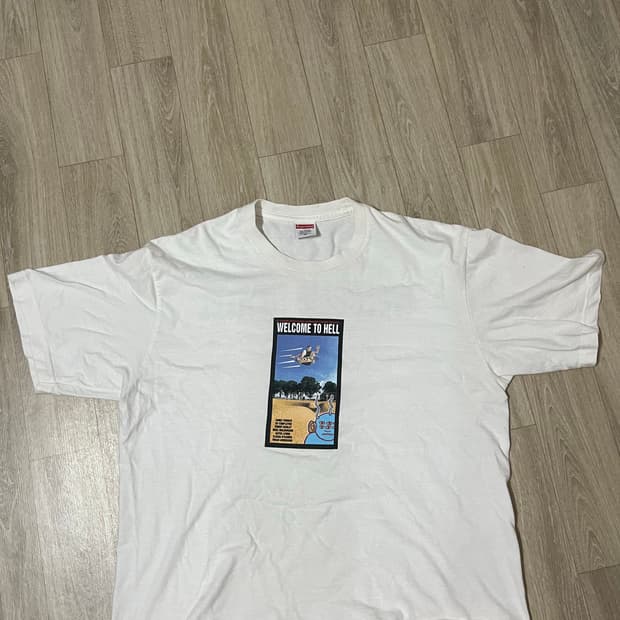 슈프림 토이머신 티셔츠