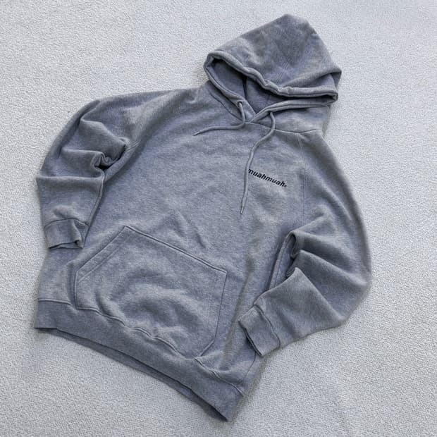 F 무아무아 스몰로고 후드 티셔츠 0423E