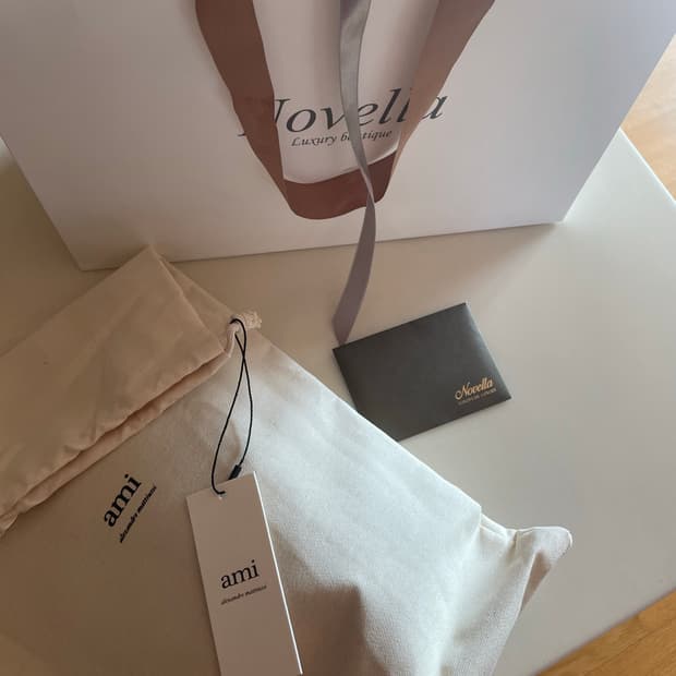 (아미 AMI) 목도리 머플러, 그레이